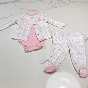 3 piece girls Carter’s set